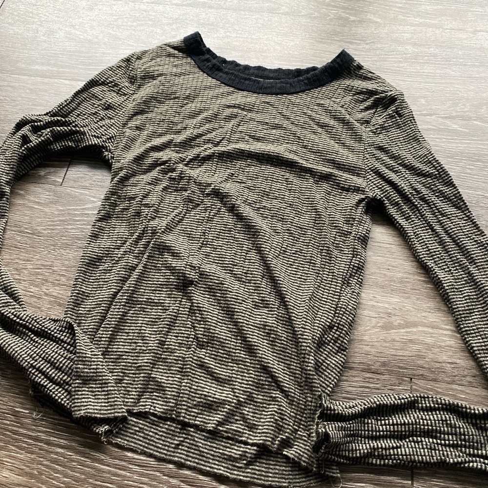 Stripped Cropped top